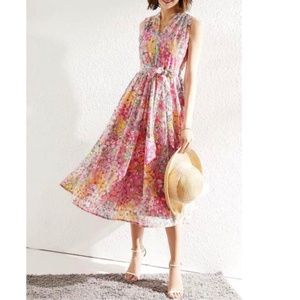 Kate Spade Floral Burn Out Dress